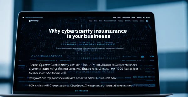 pourquoi l'assurance cybersécurité est essentielle pour votre entreprise